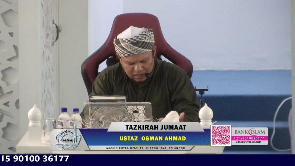 TAZKIRAH JUMAAT 20 JUN 2025