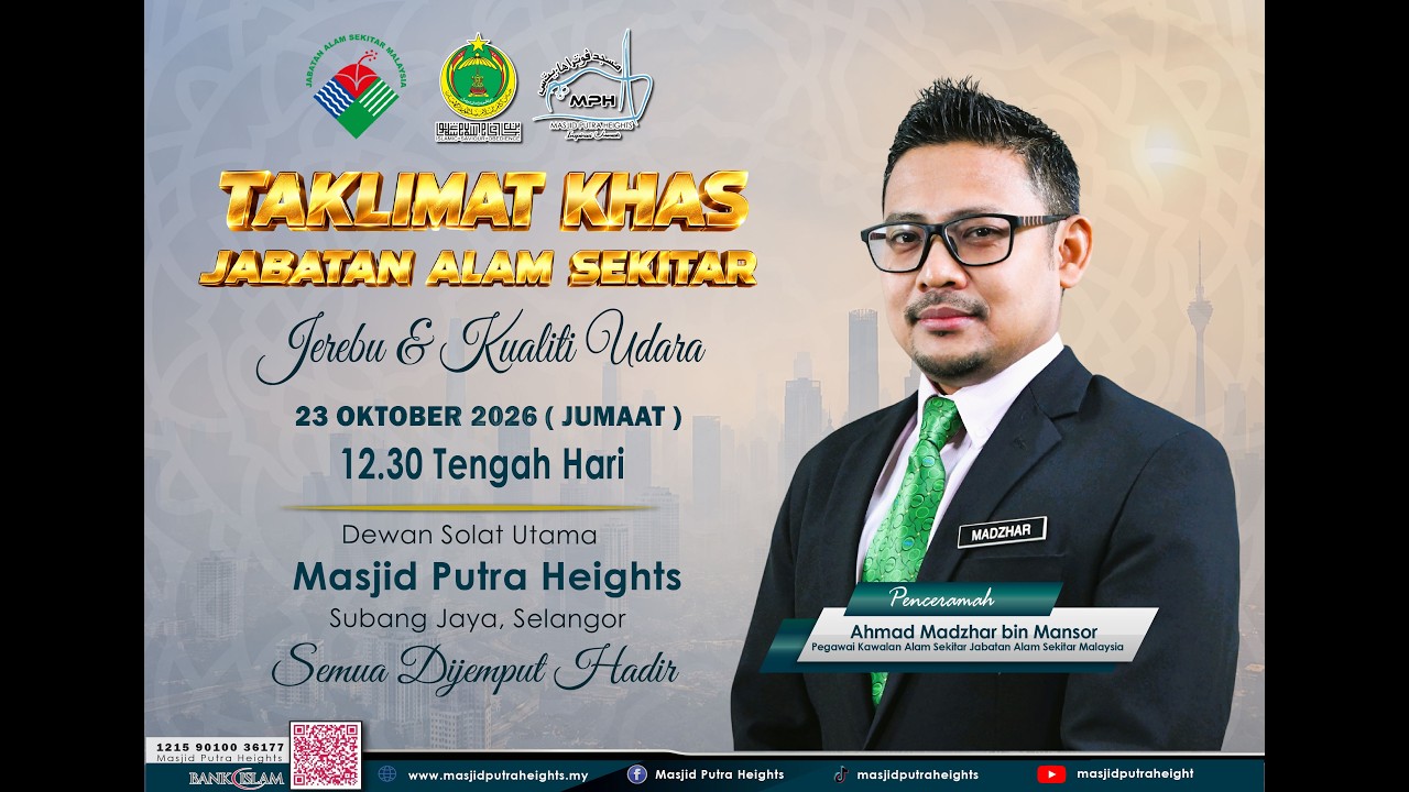((( 🛑 SIARAN LANGSUNG🛑 ))) 🎥BACAAN YASIN & TAHLIL | MASJID PUTRA HEIGHTS 🕌