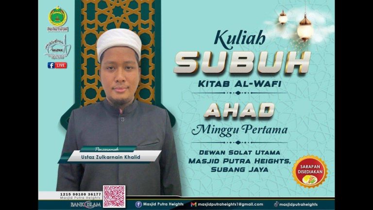 ((( 🛑 SIARAN LANGSUNG🛑 ))) 🎥KULIAH MAGHRIB | MASJID PUTRA HEIGHTS 🕌